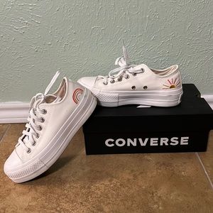 Platform converse low top
